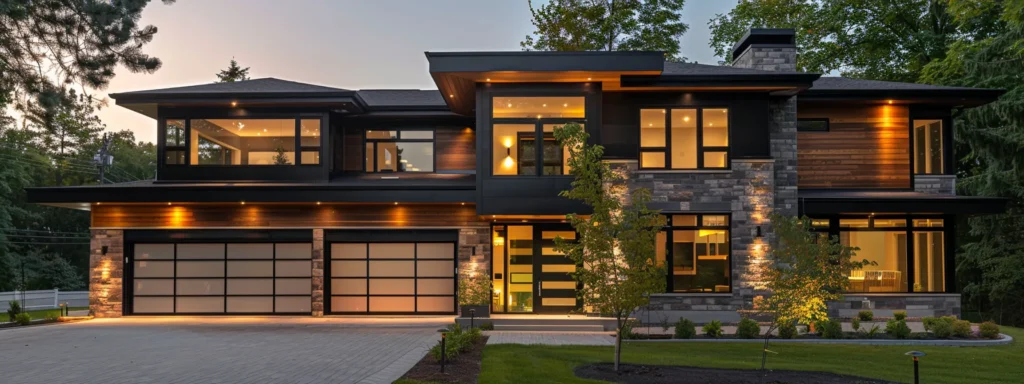 a modern custom-built home in ontario showcases unique features and superior building materials, highlighting the value of personalization and quality.